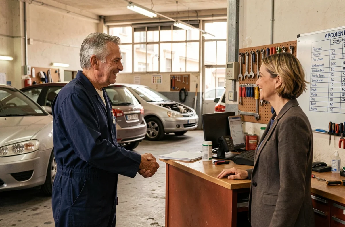Accueil client chez Bonneveine Auto Sud dans le 9ème arrondissement de Marseille